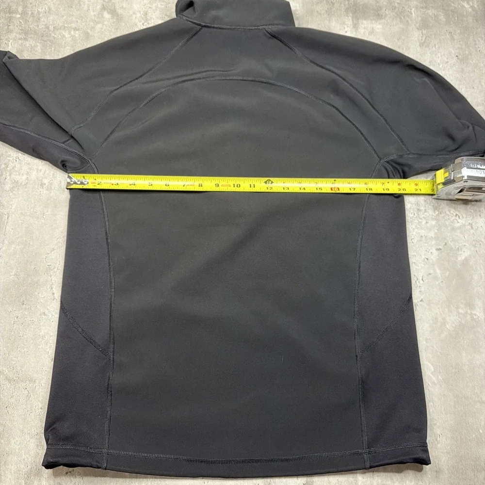 The North Face 1/2 Zip Pullover Men's Small Black Sweatshirt Fleece Jacket